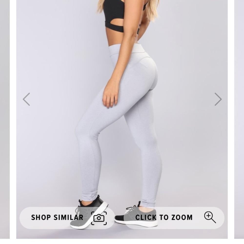 Fashion nova grey leggings S